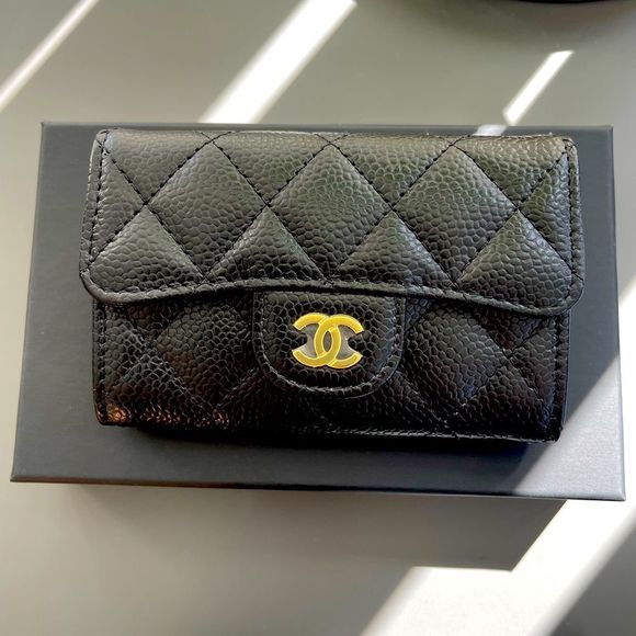 New! Chanel flap cardholder small wallet